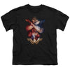 Wonder Woman Movie - Arms Crossed Youth Short Sleeve