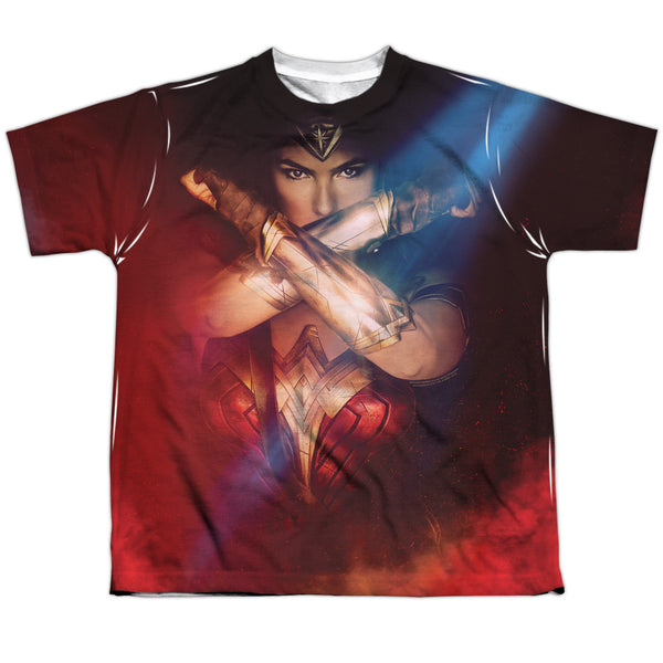 Wonder Woman Movie - Arms Crossed Youth Short Sleeve 100% Poly