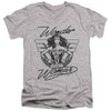 Wonder Woman 84 - Determined Wonder Adult Slim Fit V Neck Cotton