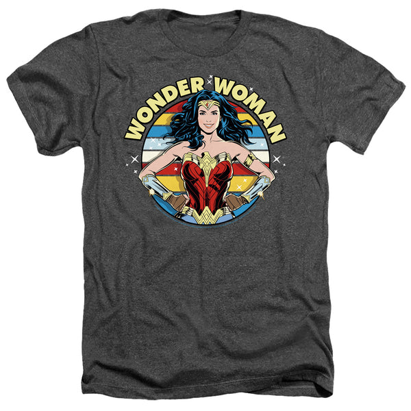 Wonder Woman 84 - Woman Of Wonder Adult Regular Fit Heather Short Sleeve