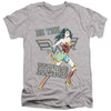 Wonder Woman 84 - Be The Hero Adult Slim Fit V Neck Cotton