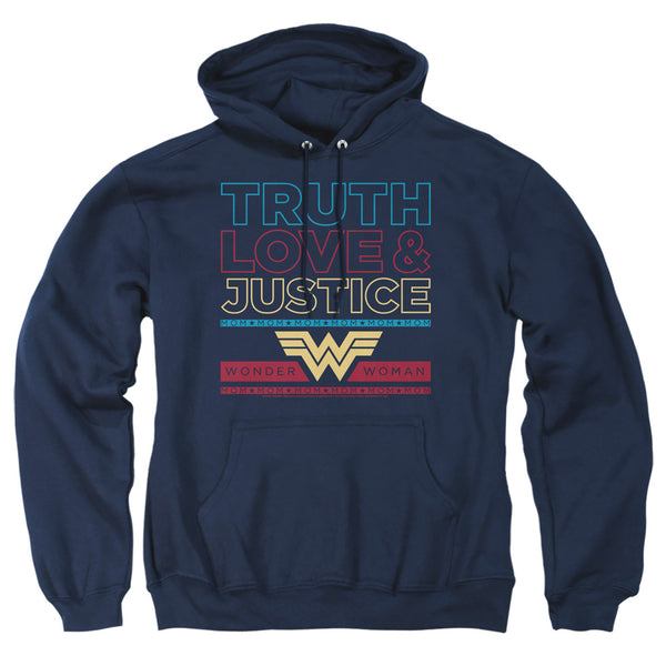 Wonder Woman 84 - Truth Love Justice Adult Pullover Hoodie