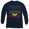 Wonder Woman 84 - Truth Love Justice Adult Long Sleeve
