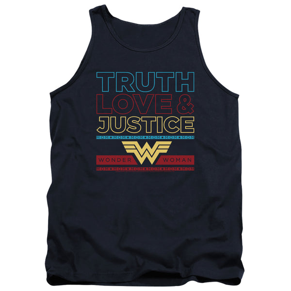 Wonder Woman 84 - Truth Love Justice Adult Tank Top