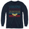 Wonder Woman 84 - Truth Love Justice L - S Youth