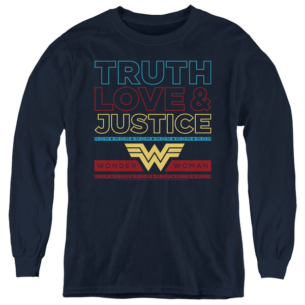 Wonder Woman 84 - Truth Love Justice L - S Youth