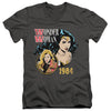 Wonder Woman 84 - 84 Retro Adult Slim Fit V Neck Cotton