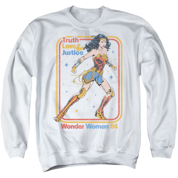 Wonder Woman 84 - Retro Justice 84 Adult Crewneck Sweatshirt