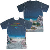 Yes - Topographic Oceans (Front - Back Print) Adult Regular Fit Short Sleeve 100% Poly