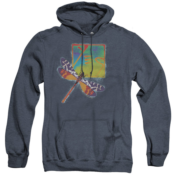 Yes - Dragonfly Adult Heather Hoodie