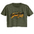 YELLOWSTONE-YELLOWSTONE DUTTON RANCH BUFFALOILITARY GREEN LADIES S/S FESTIVAL CALI CROP