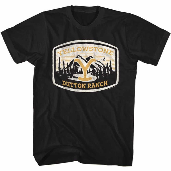 Yellowstone Dutton Ranch Patch- S/S Tshirt