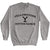 YELLOWSTONE-YELLOWSTONE DARK LOGO-GRAPHITEHEATHER ADULT L/S SWEATSHIRT-2XL