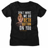 YELLOWSTONE-YELLOWSTONE BETH DRINKING PHOTO-BLACK LADIES S/S TSHIRT