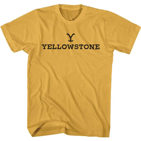 Yellowstone Horizontal Logo- S/S Tshirt