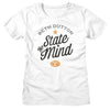 YELLOWSTONE-YELLOWSTONE BETH STATE OF MIND-WHITE LADIES S/S TSHIRT