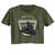 Yellowstone Train Station-Ladies S/S Festival Cali Crop