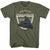 Yellowstone Train Station Badge- S/S Tshirt