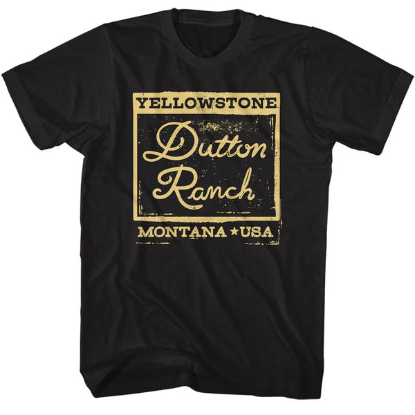 Dutton Ranch Square - Yellowstone T-Shirt