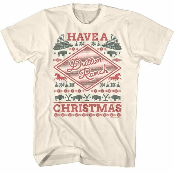 Yellowstone Dutton Ranch Christmas- S/S Tshirt