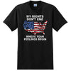 My Rights Don't End... - T-Shirt