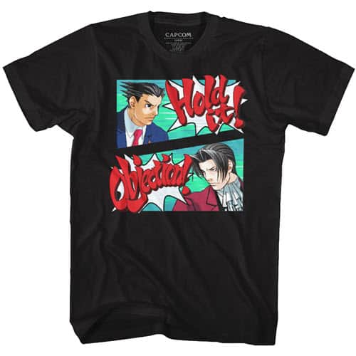 Ace Attorney's Hold the Objection T-Shirt