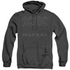 AC-DC - Back In Black Adult Heather Hoodie