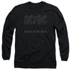 AC-DC - Back In Black Adult Long Sleeve