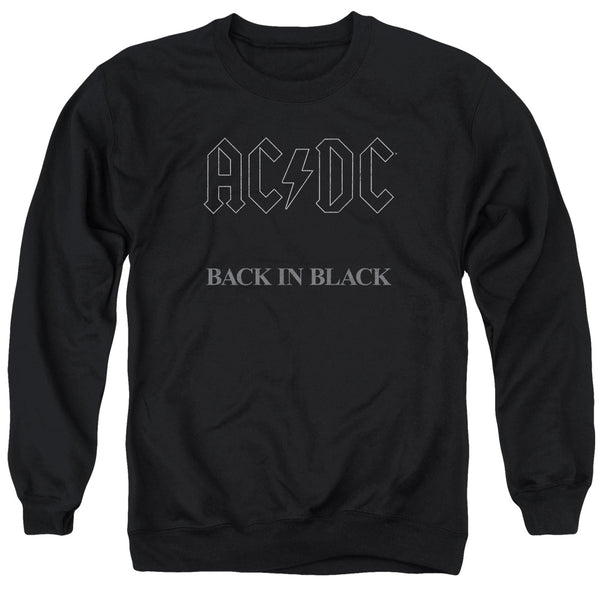 AC-DC - Back In Black Adult Crewneck Sweatshirt