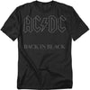 AC-DC - Back In Black Adult Regular Fit Short Sleeve