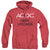 AC-DC - High Voltage Stencil Adult Heather Hoodie