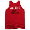 AC-DC - High Voltage Stencil Adult Tank Top