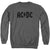AC-DC - Worn Logo Adult Crewneck Sweatshirt