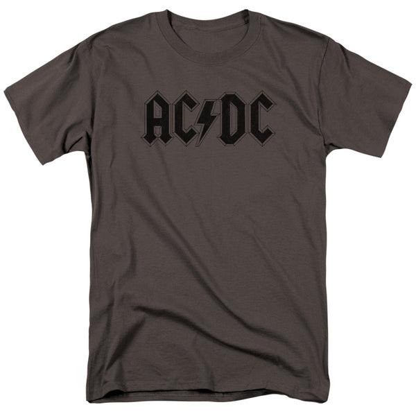 AC-DC - Worn Logo Adult Regular Fit Short Sleeve