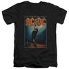 AC-DC - Let There Be Rock Adult Slim Fit V Neck Cotton