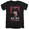 AC-DC - High Voltage Live 1975 Adult Slim Fit V Neck Cotton
