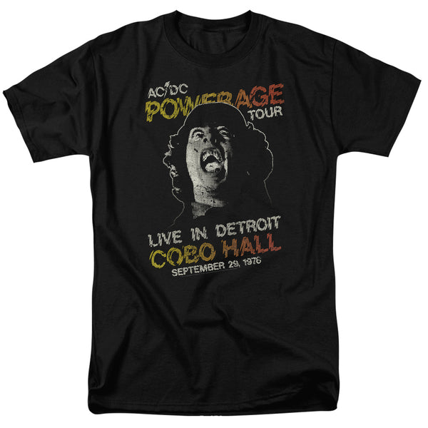 AC-DC - Powerage Tour Adult Regular Fit Short Sleeve