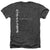 AC-DC - Back In The Day Kanji Adult Regular Fit Heather Short Sleeve