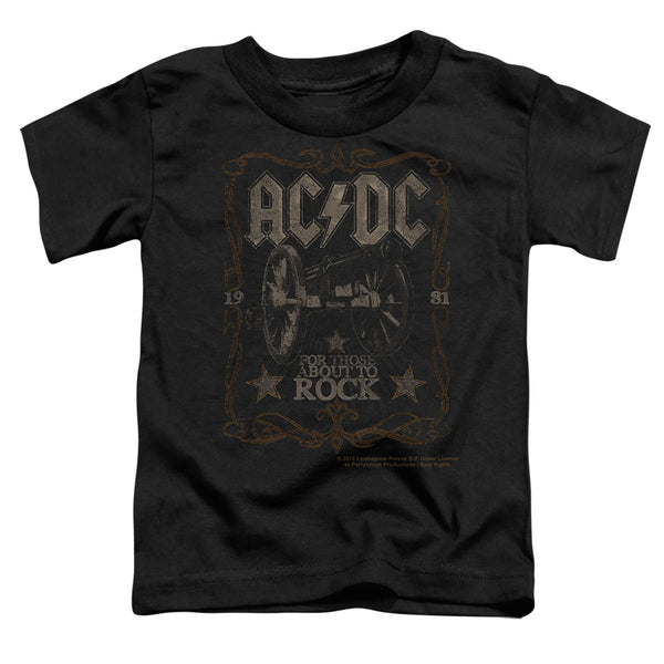 AC-DC - Rock Label Toddler Short Sleeve
