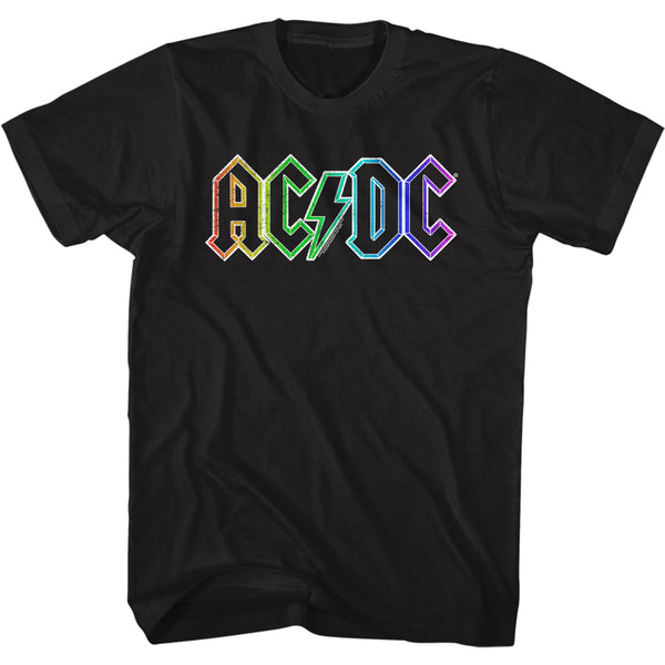 Rainbow Logo - AC-DC T-Shirt
