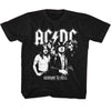 ACDC Bw Highway Photo-Youth S/S Tshirt