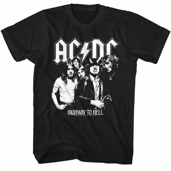 ACDC Bw Highway Photo- S/S Tshirt