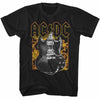 ACDC Fire And Guitar- S/S Tshirt