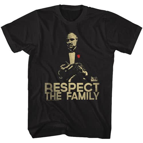 The Godfather's Respect The Family Graphic Shirt
