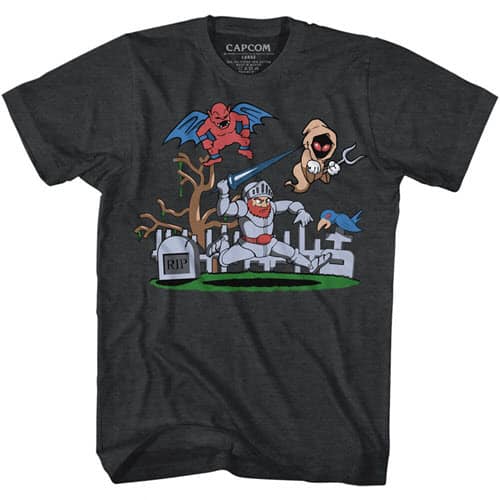 Ghost'n Goblins Graveyard Graphic Shirt