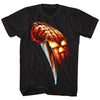 Halloween's Pumpkin Knife Graphic Shirt