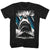 Grey and Blue Jaws Graphic Shirt