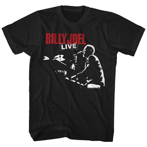 Billy Joel's Live Concert Graphic Shirt