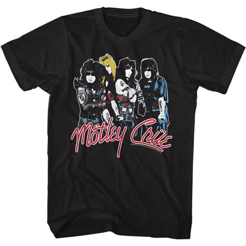 Band Logo Motley Crue Graphic Shirt