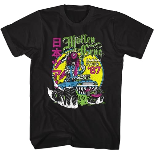 87 Japan Motley Crue Shirt